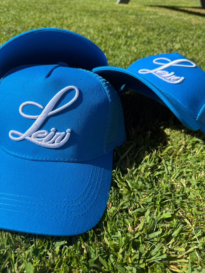 LEIRI Trucker Cap – Blue & White